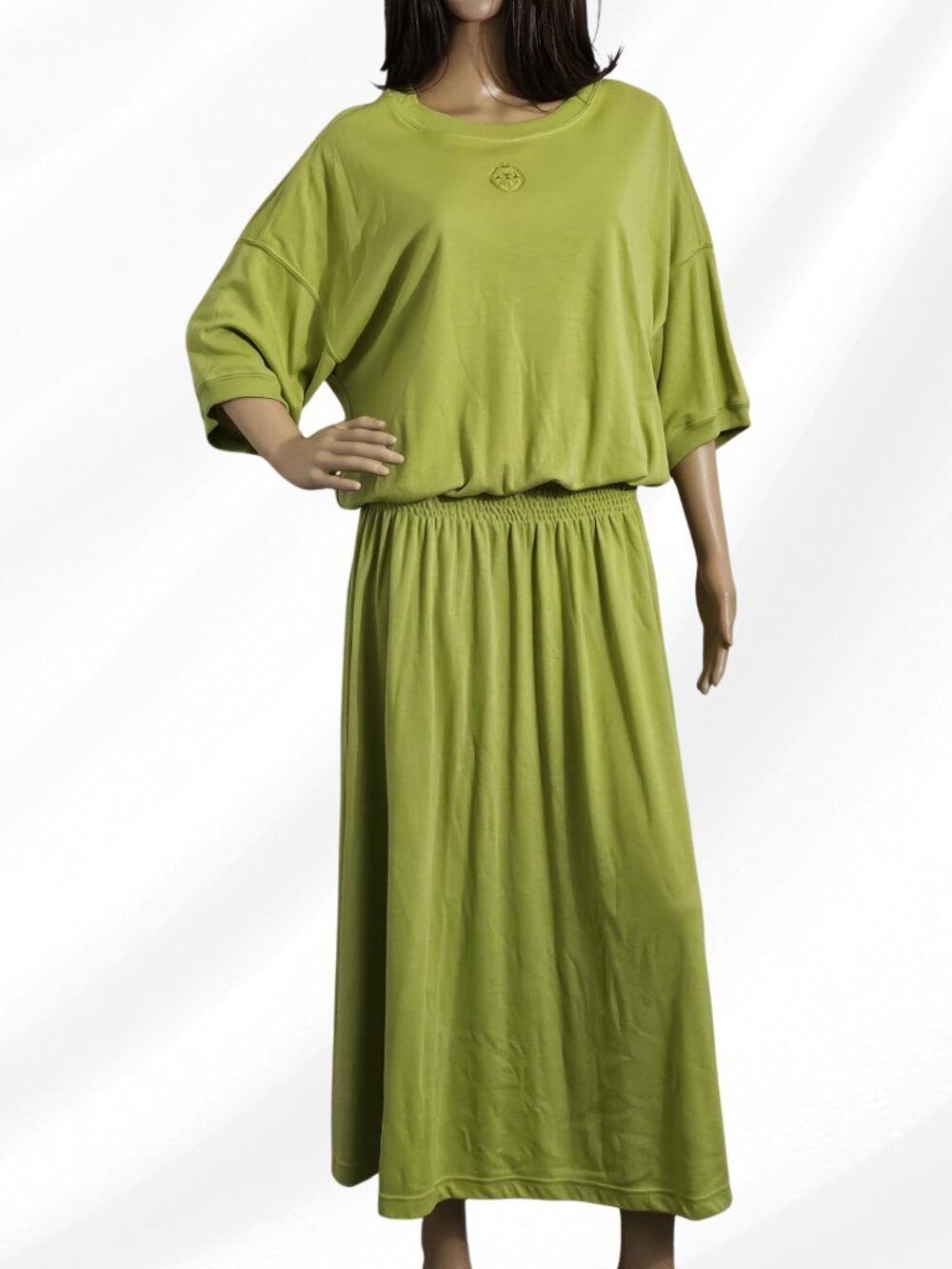 2/$30 Modern Essentials Collection Green Maxi Dress Size XL